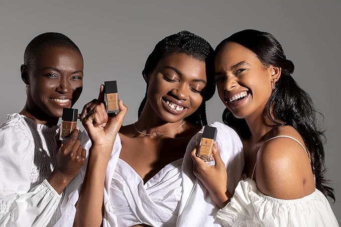 Black Radiance Color Perfect Liquid Full Coverage Foundation Makeup, Butter Scotch, 1 Fl Oz