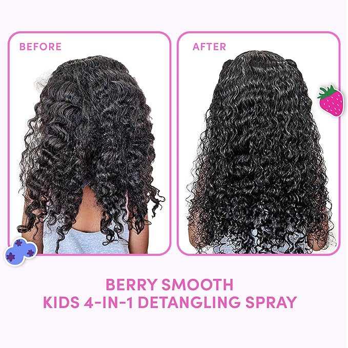 Evereden Kids Shampoo | Tear-Free Detangling Shampoo for Girls with Curly or Straight Hair | Clean, Non-Toxic, and Gentle Haircare | Sulfate-Free, Hypoallergenic, Safe for Daily Use | 6.7 fl oz