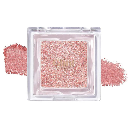 Glint Dewy Highlighter (Chrome Baby, 0.08oz) - Luminous Glow, Infused with Micropearls, Shiny Illuminator. Rich Pigment & Silky Touch, Korean Makeup.