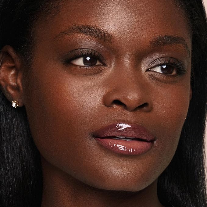 Jouer Essential Tinted Hydrating Lip Oil Gloss – Moisturizing Dry Lip Treatment Serum - Fragrance Free Tinted Lip Oil - Jojoba Seed Oil and Apricot Oil Formula