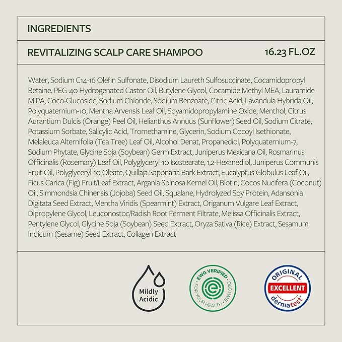 LAPCOS DR.14 REVITALIZING SCALP CARE SHAMPOO