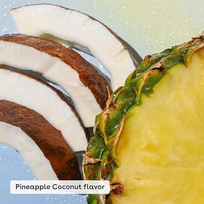 eos Natural SPF 15 Lip Balm- Pineapple Coconut, Daily Protection, Water Resistant, 0.14 oz