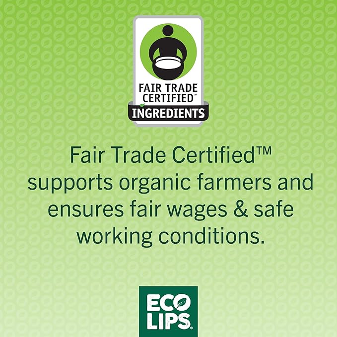 Eco Lips Lip Food - Nutrient Dense & Organic Lip Balm (Nourish, Plump and Protect)