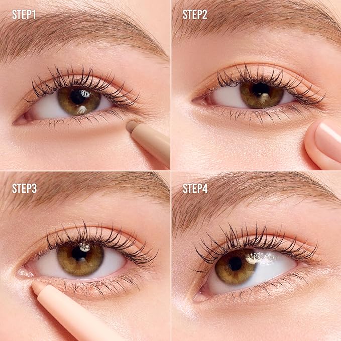 COLORGRAM Under Eye Highlighter Stick - 05 Berry | Silky-Smooth Long-Lasting Highlighter & Contouring Stick for Smudge-Proof, Shining Daily Makeup | K-Beauty Face Highlighters & Luminizers