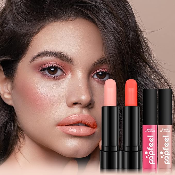 All-in-one Holiday Make up Gift Set | Makeup Kit for Women Full Kit Essential Starter Bundle Include Eyeshadow Palette Lipstick Blush Foundation Concealer Face Powder Mascara Lipgloss Brush