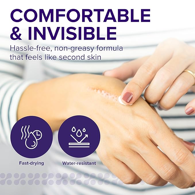 Advanced Scar Treatment with Silishield® & SPF 30 20g - Made in the USA, Fast-Drying, Water-Resistant Silicone Scar Gel - Surgeon Recommended for New & Old Scars - Suitable for Children Over 6 Months