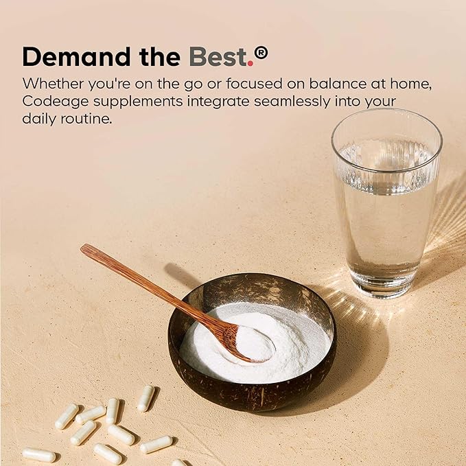 Codeage Hair Growth + Smooth Skin Max Vitamins Supplement - Patented Lustriva & SOD B Dimpless Superoxide Dismutase - Hair Growth Health Skin Cellulite Support - Biotin, Vitamin C, MSM - 30 Capsules