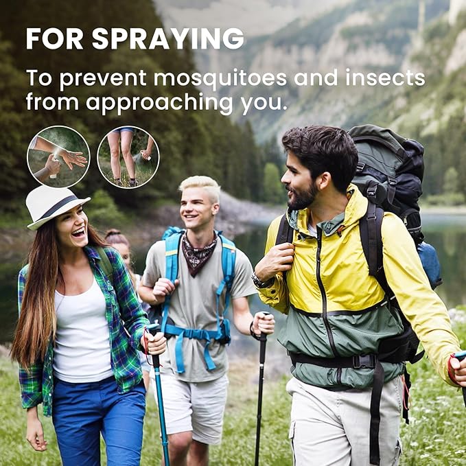 HIQILI Peppermint Essential Oil Add to Spray, Diffuser, Can Enjoy Air Freshening, Use in Kitchen, Bedroom, Office, Extra Free Travel Bottle - 3.38 Fl Oz/100 ML