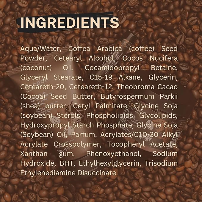 Cocoon Dak Lak Coffee Scrub Body, Exfoliating Body Scrub Organic with Coconut & Shea Butter, Dead Skin Remover for Body, Moisturizing Body for Sensitive Skin, Fragrance Free | Gift for Coffee Lovers