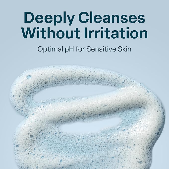 QRxLabs Glycolic Acid Face Wash – Gentle Exfoliating Gel Cleanser for Smoother Looking Skin – Helps Improve Texture & Hydration – Ideal for Blemish-Prone Skin and Ingrown Hairs – 6 oz