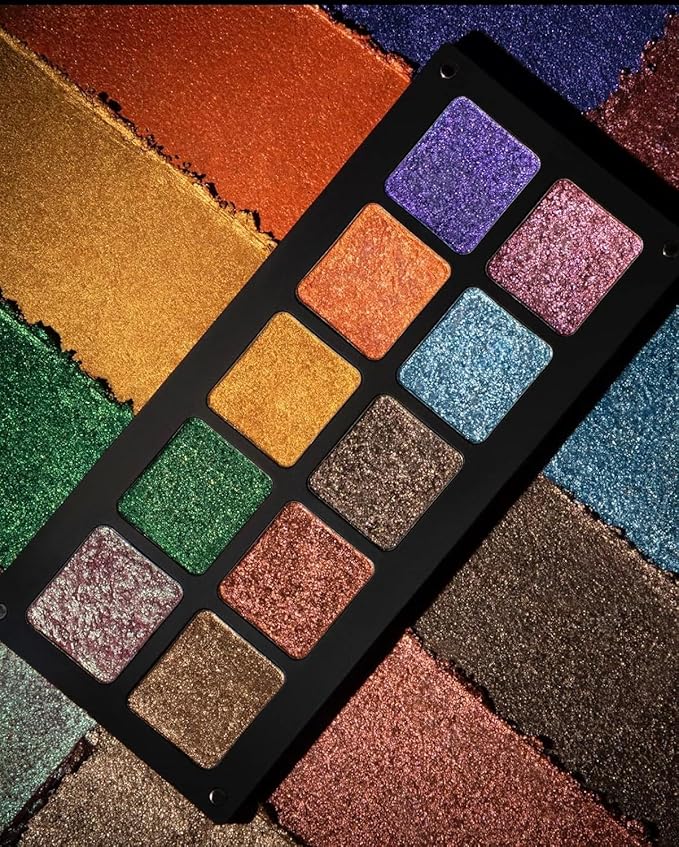 Chromatic Eyeshadow Palette | 10 Vibrant Shades for Unlimited Creativity. (Chromatic 4)