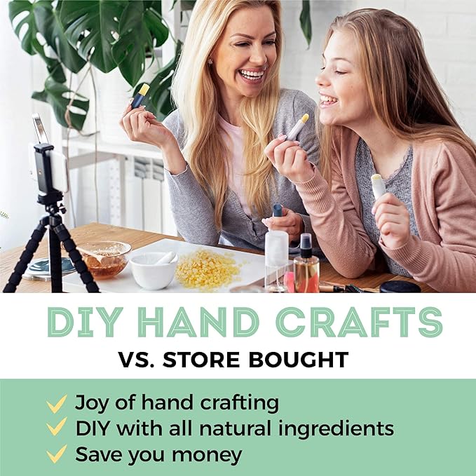 HUNNYBEE Beeswax Pellets 2LB, 100% Pure Bees Wax for DIY Candles, Skin, Body Cream, Face, and Hair Care, Lotions Deodorant, Lip Balm and Soap Making (Yellow, 2 lbs)