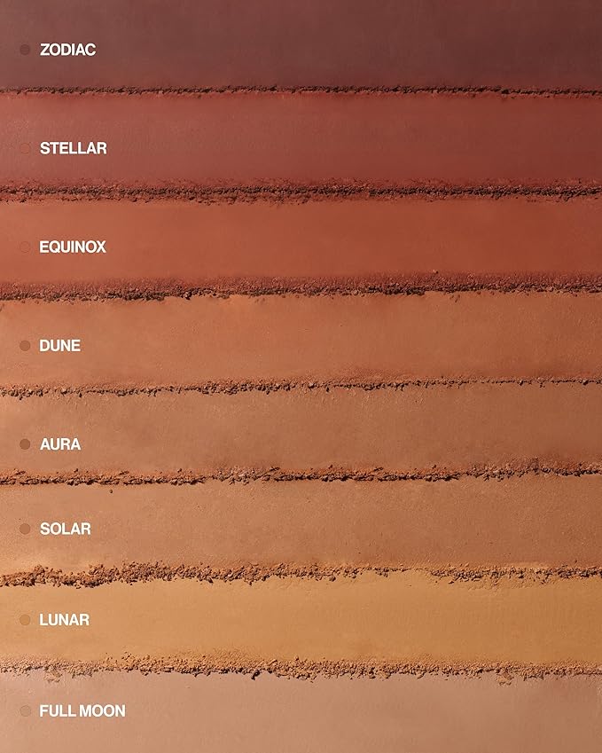 MAKE Beauty Skin Mimetic Microsuede Bronzer Powder - Matte Bronzing Powder Contour, Buildable Formula, Non Comedogenic, Long Lasting Color. Shade - Solar for Medium Warm Skin