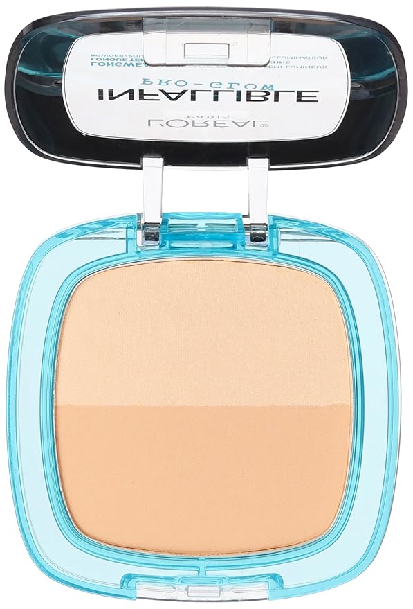 L'Oréal Paris Infallible Pro Glow Pressed Powder, Sand Beige, 0.31 oz.