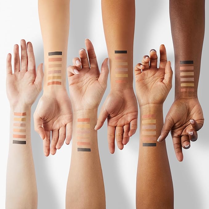 Julep Eyeshadow 101 Crème-to-Powder Eyeshadow Stick Palette-Style Creme-to-Powder 6 Piece Gift Set- Daylight