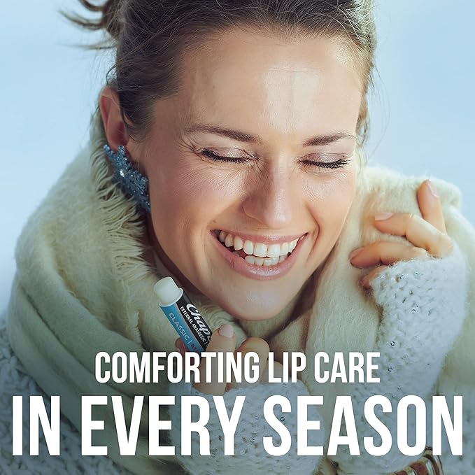 ChapStick Dry Lips & Cold Sore Pain Relief Bundle – Classic Medicated ChapStick + Original Moisturizer Lip Balm with SPF 15, 0.15 Ea (2 Piece Set)