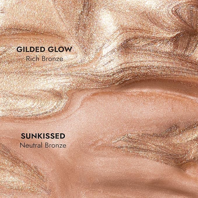 COVER FX Custom Bronzer Drops - Gilded Glow: Rich Bronze - 1 Fl Oz - Radiant Glow Liquid Bronzer - Customizable Color