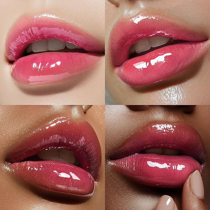 Espoir Couture Lip Tint Glaze #5 Rosa 0.14oz | Volumizing Lip Stain with Syrupy Shine | Long-Lasting & Vibrant Color for Radiant Lip Look | Moisturizing & Glossy Lip Tint | Korean Lip Makeup