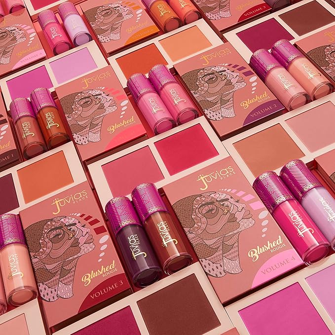 Juvia's Place Blushed Liquid Blush Marigold - Dewy Tint Cheeks Makeup Glow Pigment Effortless Beauty Long Lasting Cosmetics Soft Creamy Natural Buildable All Skin Color Light Flawless Finish Blend