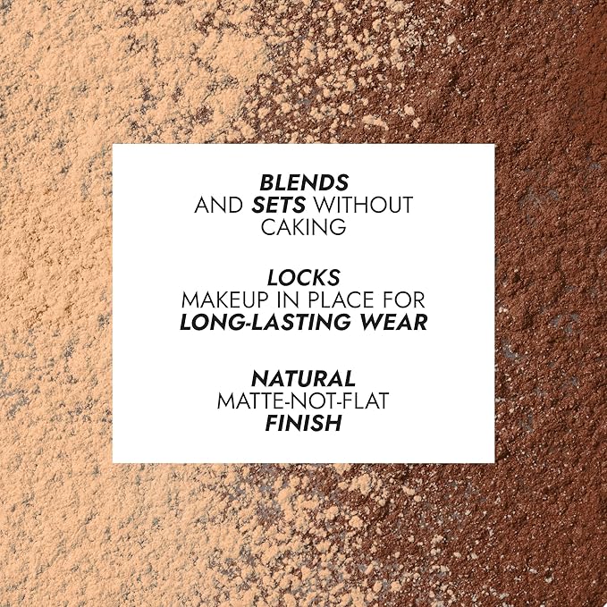 COVER FX Perfect Setting Powder - Shade Tan - Loose Makeup Finishing Powder - Mattify Skin and Lock in Makeup - Blurs Fine Lines - Full Size