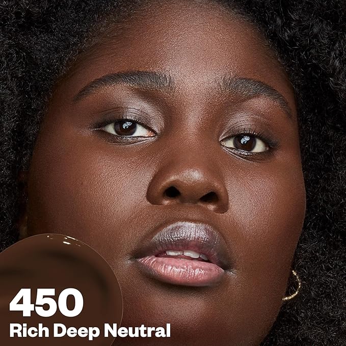 Kosas Revealer Skin-Improving Foundation with SPF 25 Protection - Hydrate, Brighten, Soothe, Plump, Protect Skin - Smoothing Texture, Natural Finish and Clean Formula, Rich Deep Neutral 450