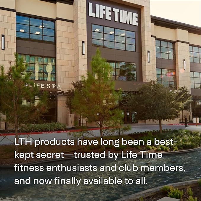 LTH Hydrate Hydration Mix - Trusted by Life Time Fitness Members - NSF Certified for Sport - Electrolyte Powder - Plant-Based, Non-GMO, Gluten Free - 15 Single-Serve Packets (Peach Mango)