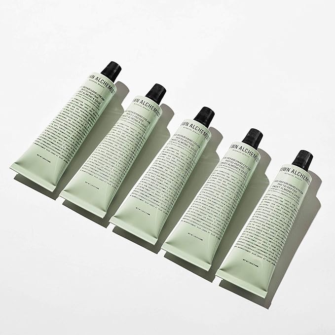 Grown Alchemist Age-Repair Hand Cream - Phyto-Peptide, Sweet Almond, Sage. Non-Greasy Anti Aging Moisturizer Soothes and Softens Hands (40ml)
