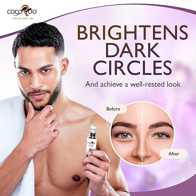 Caffeinated Eye Serum, Nutrient-Dense, 100% Pure, Natural & Vegan (Lavender)